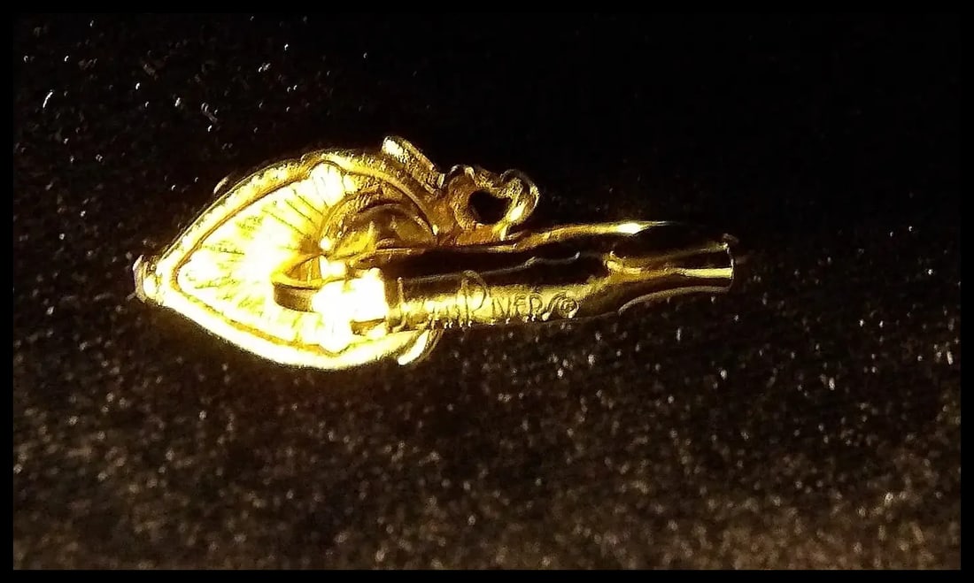 Joan Rivers Gold Tone Secret of the Scroll Egg Dangle Post Faux Pearl Earrings - 7