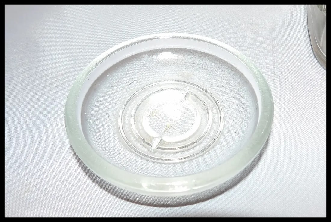 Hazel Atlas One Quart Good Luck Canning Jar with Bail Close - 7