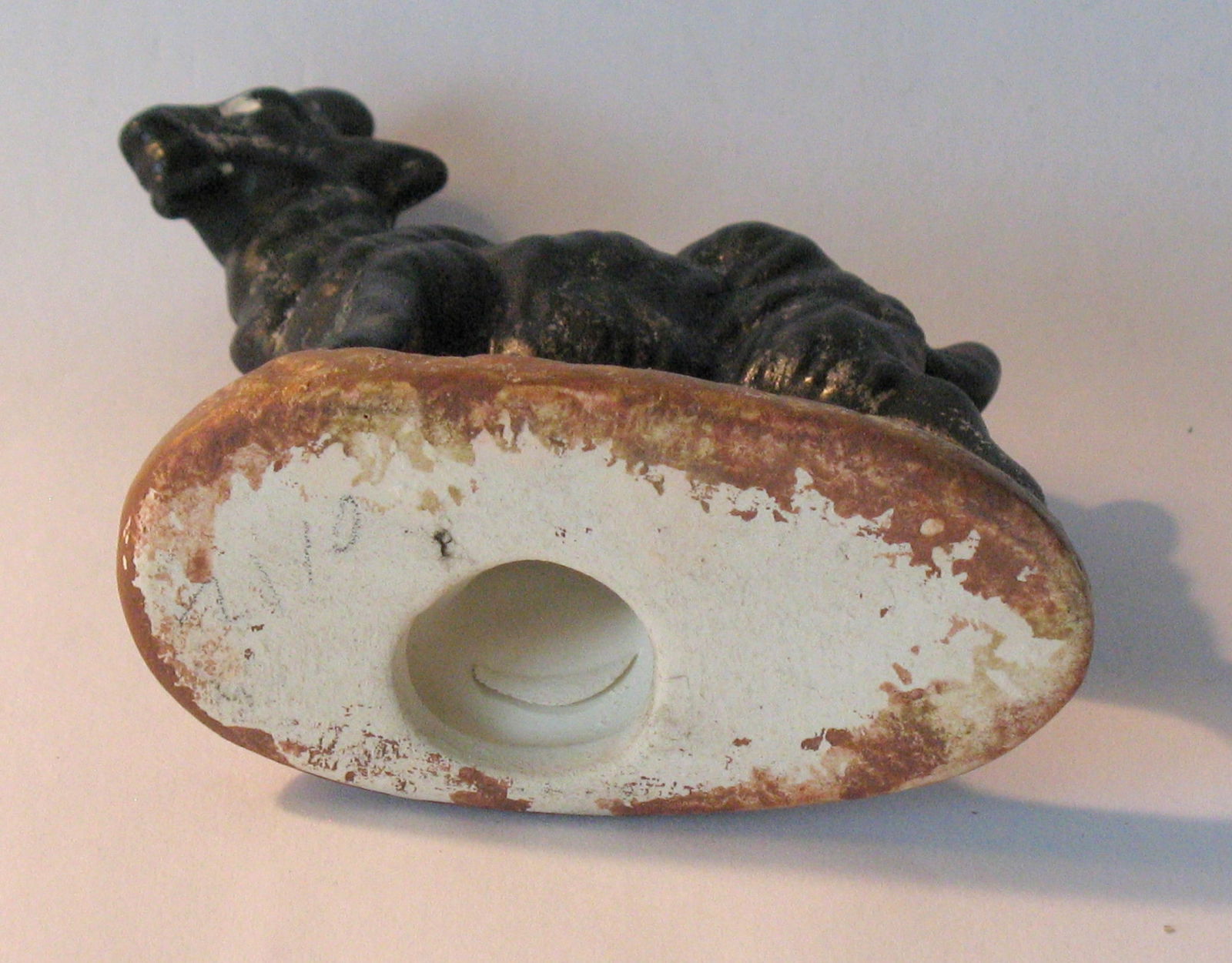 Antique bisque goat figurine. - 3