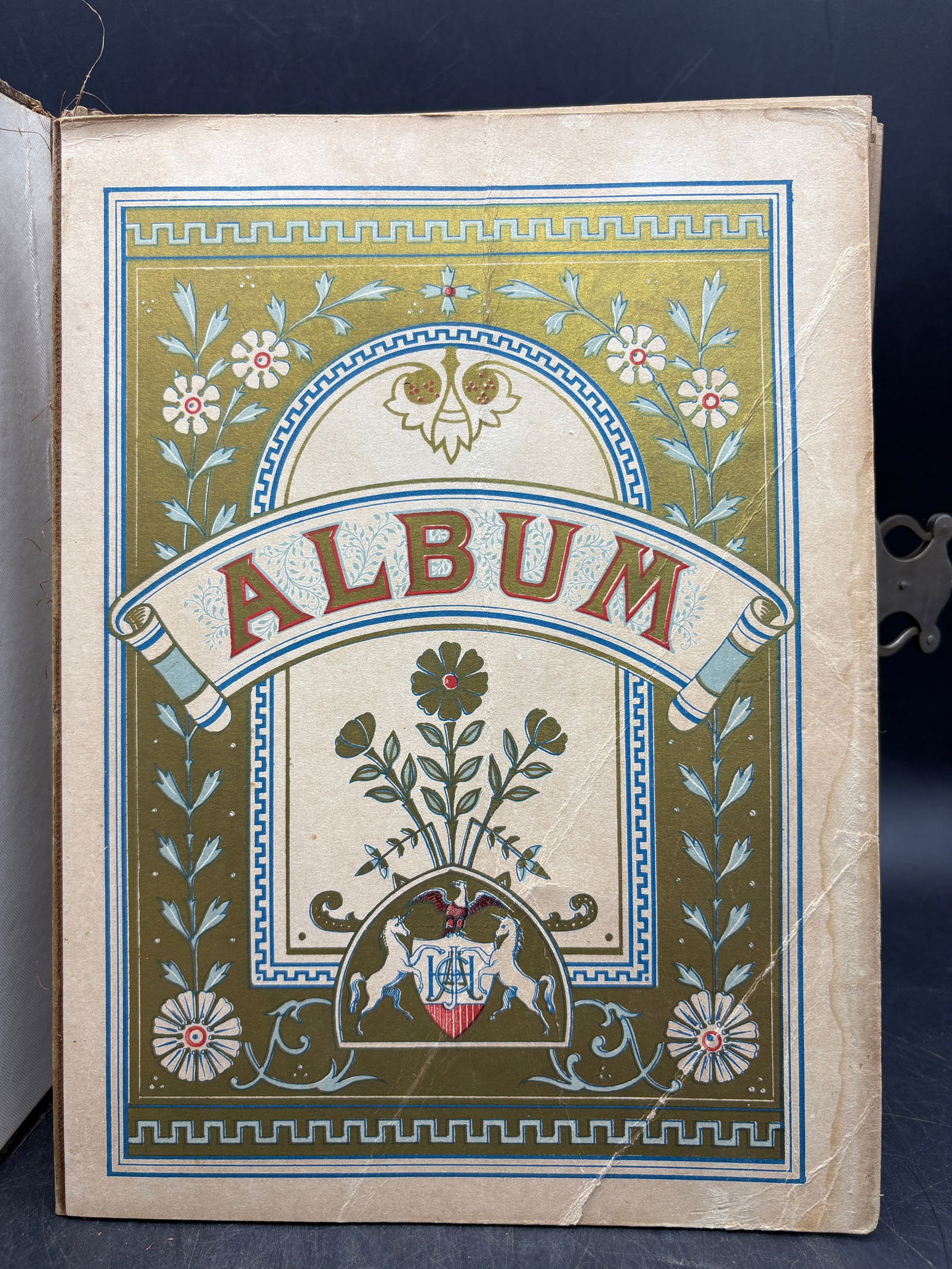 Antique HB Hansbury Phila Photo Album Cabinet Cards & Photographs 23 qty - 2