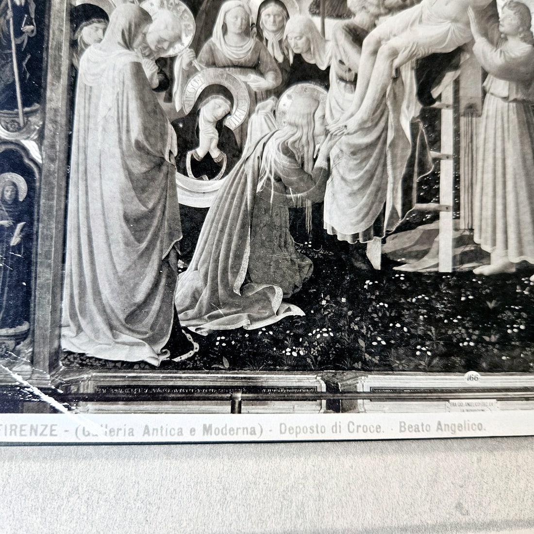 1854 Albumen Print of the Deposition from the Cross - 5