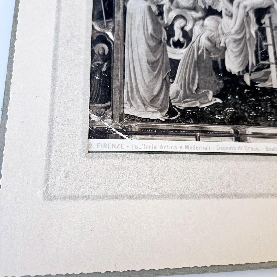 1854 Albumen Print of the Deposition from the Cross - 8