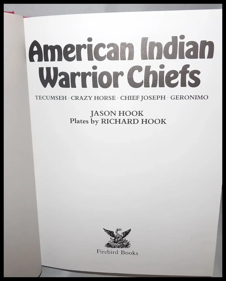 American Indian Warrior Chiefs - Tecumseh, Crazy Horse, Chief Joseph, Geronimo – Jason Hook - 7