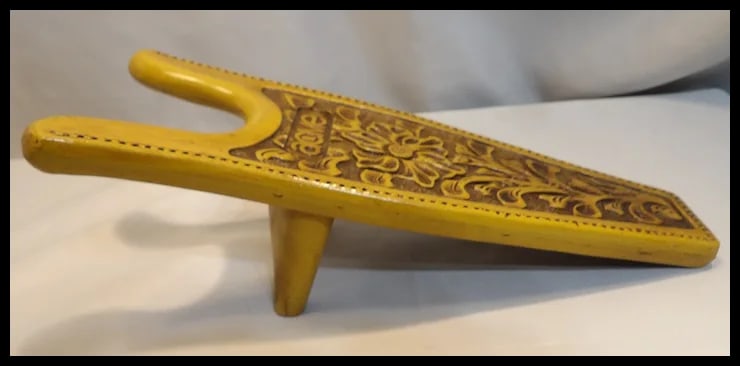 ACME Logo Faux Tooled Leather Boot Jack - 6