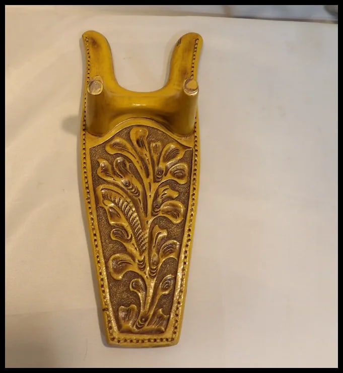 ACME Logo Faux Tooled Leather Boot Jack - 7