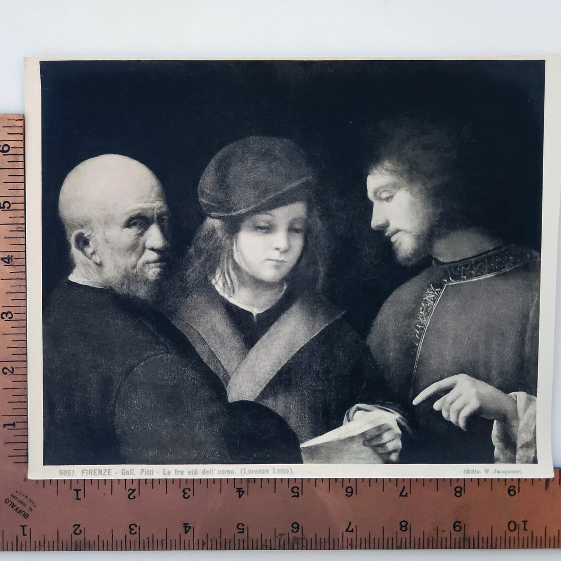 Assortment of Italian Art Albumen Prints circa 1852 Featuring Italian Renaissance painter Titian - 6