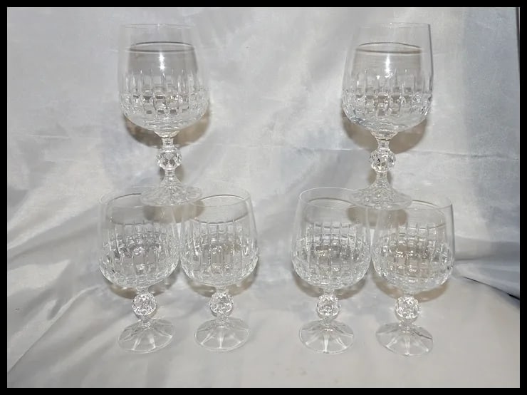 Belfast Pattern by Bohemia Crystal-Crystalex Wine Glasses - 2