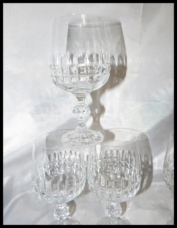 Belfast Pattern by Bohemia Crystal-Crystalex Wine Glasses - 3
