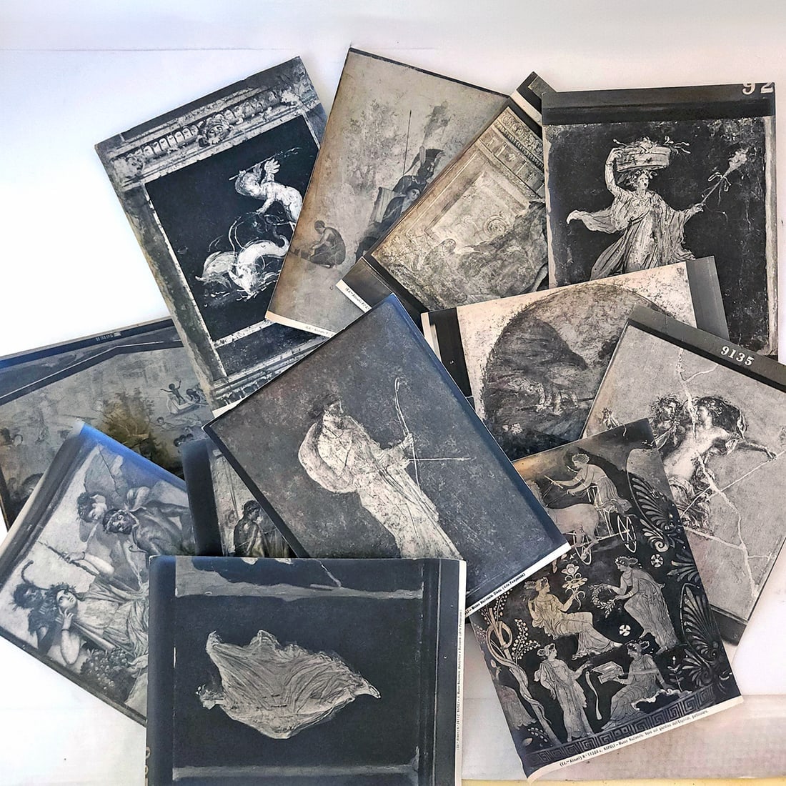 Assortment of Italian Art Albumen Prints circa 1852 Featuring Italian Master works from Antiquity (1 of 6)