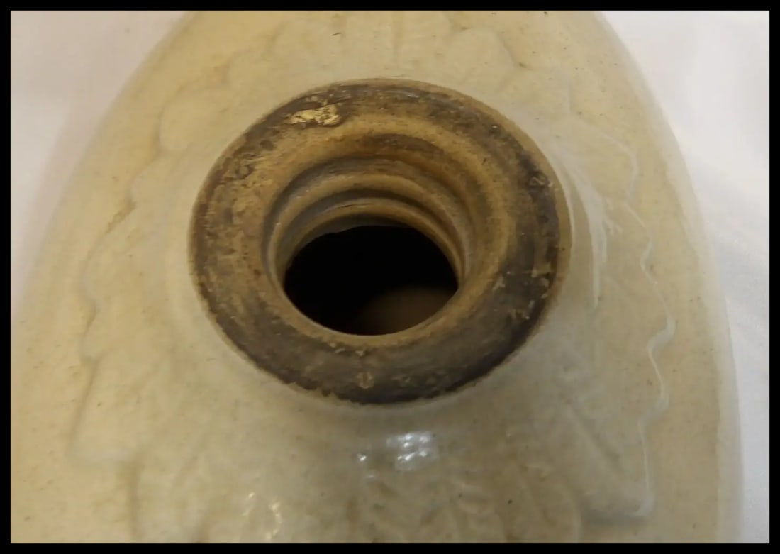 Antique Bourne Denby England Stoneware Foot Warmer Bottle 1.5 pt. #837182/838283 - 8