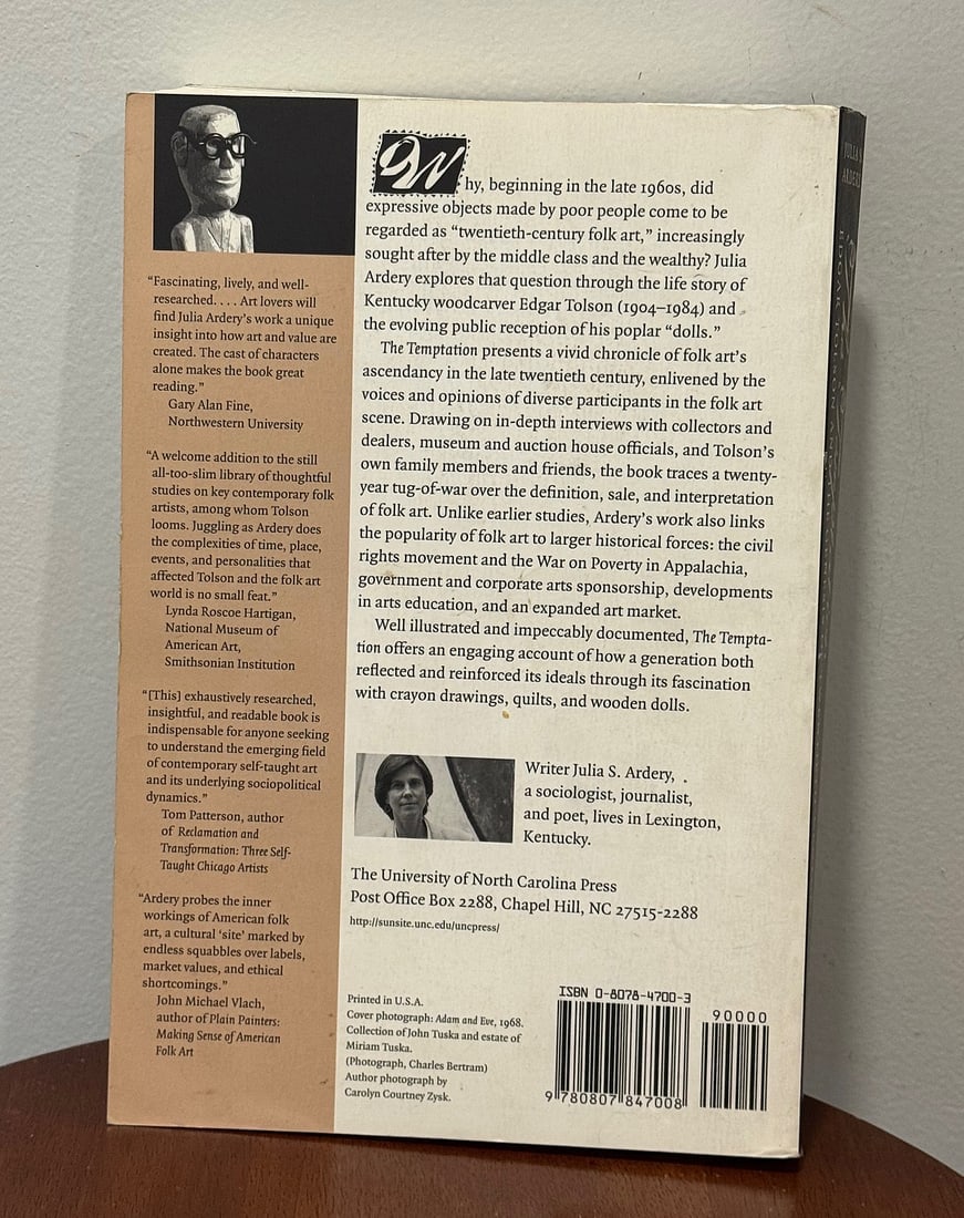 The Temptation - Edgar Tolson Outsider Art - 2