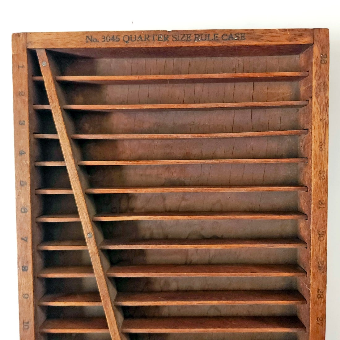 Hamilton Rule Wooden Case Style 1 circa 1920. - 4