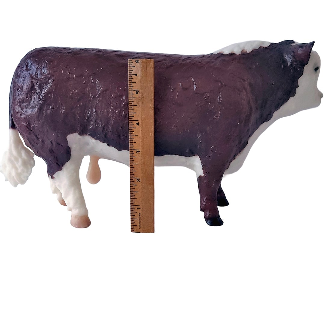 Breyer Polled Hereford Bull #74 Figurine - 6