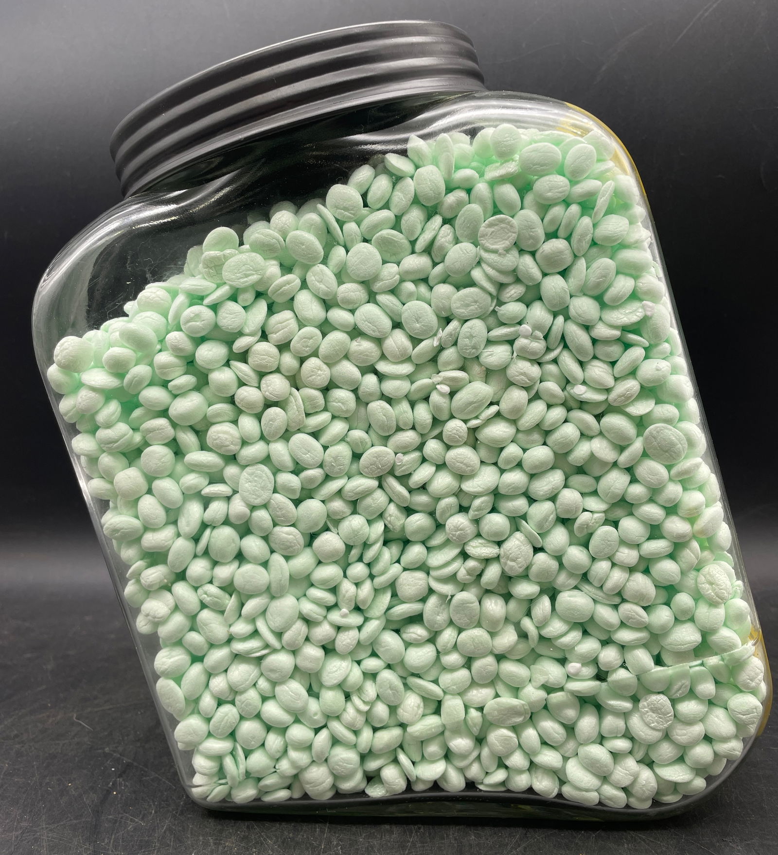 Vintage 1940 Planters Peanuts STREAMLINE Glass Display Jar - 8