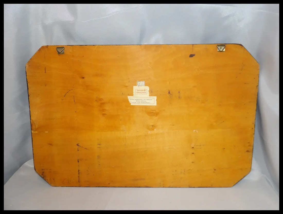 Mid Century Hand Carved German Wood Chalet Scene - 6