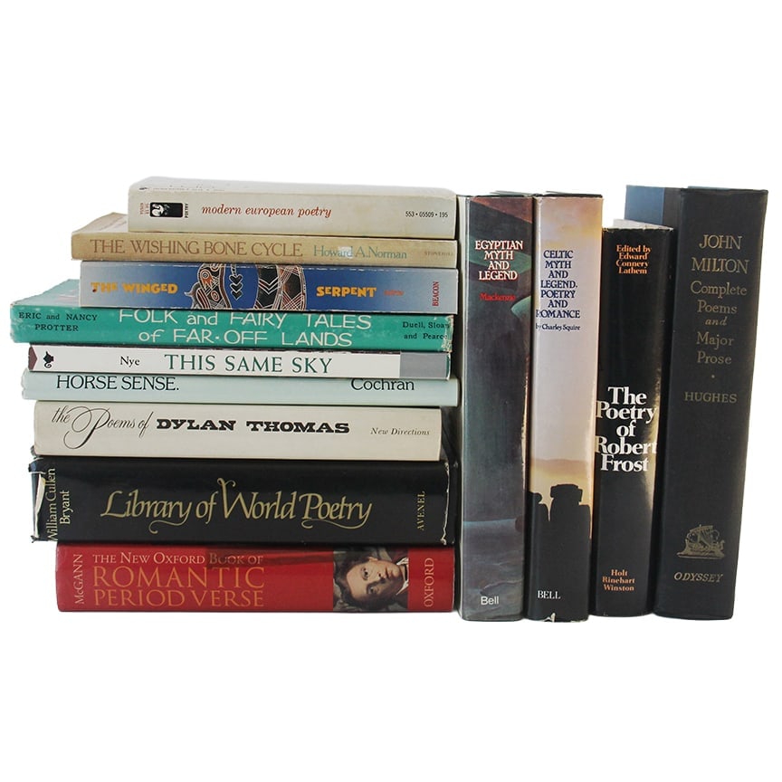 Vintage and Modern Poetry Book Lot (1 of 8)