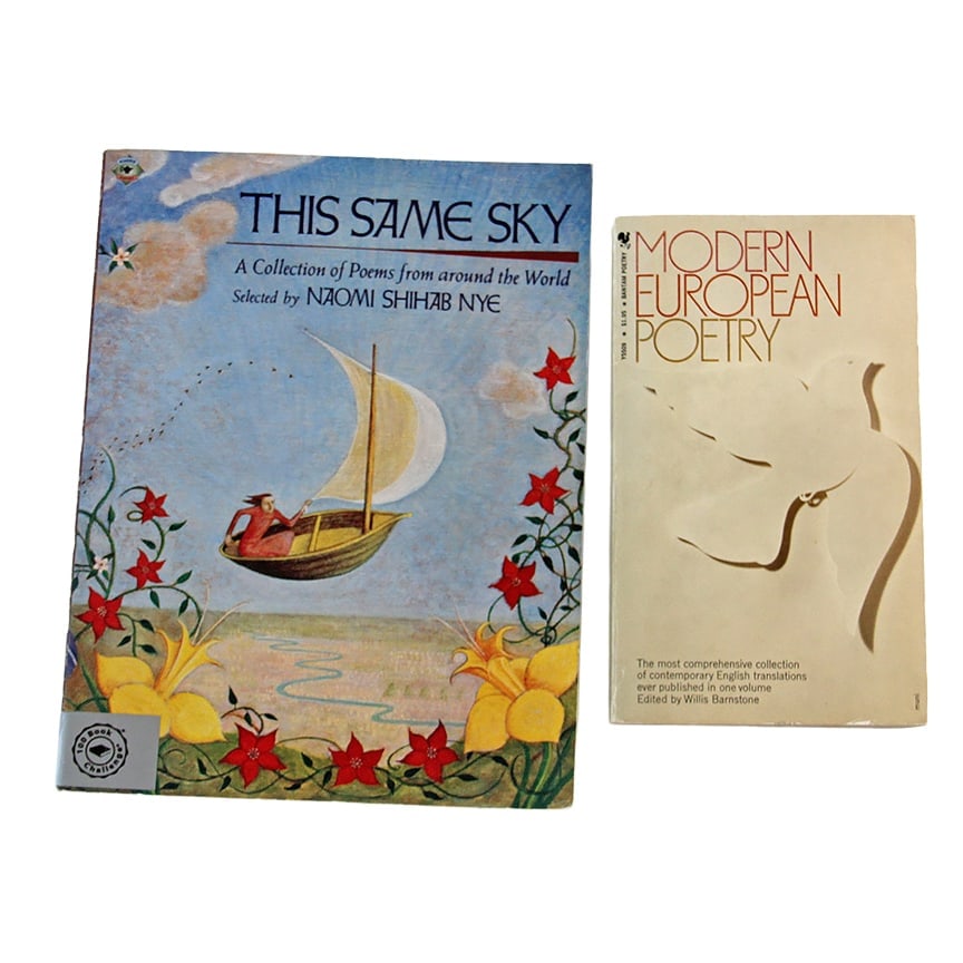 Vintage and Modern Poetry Book Lot - 5