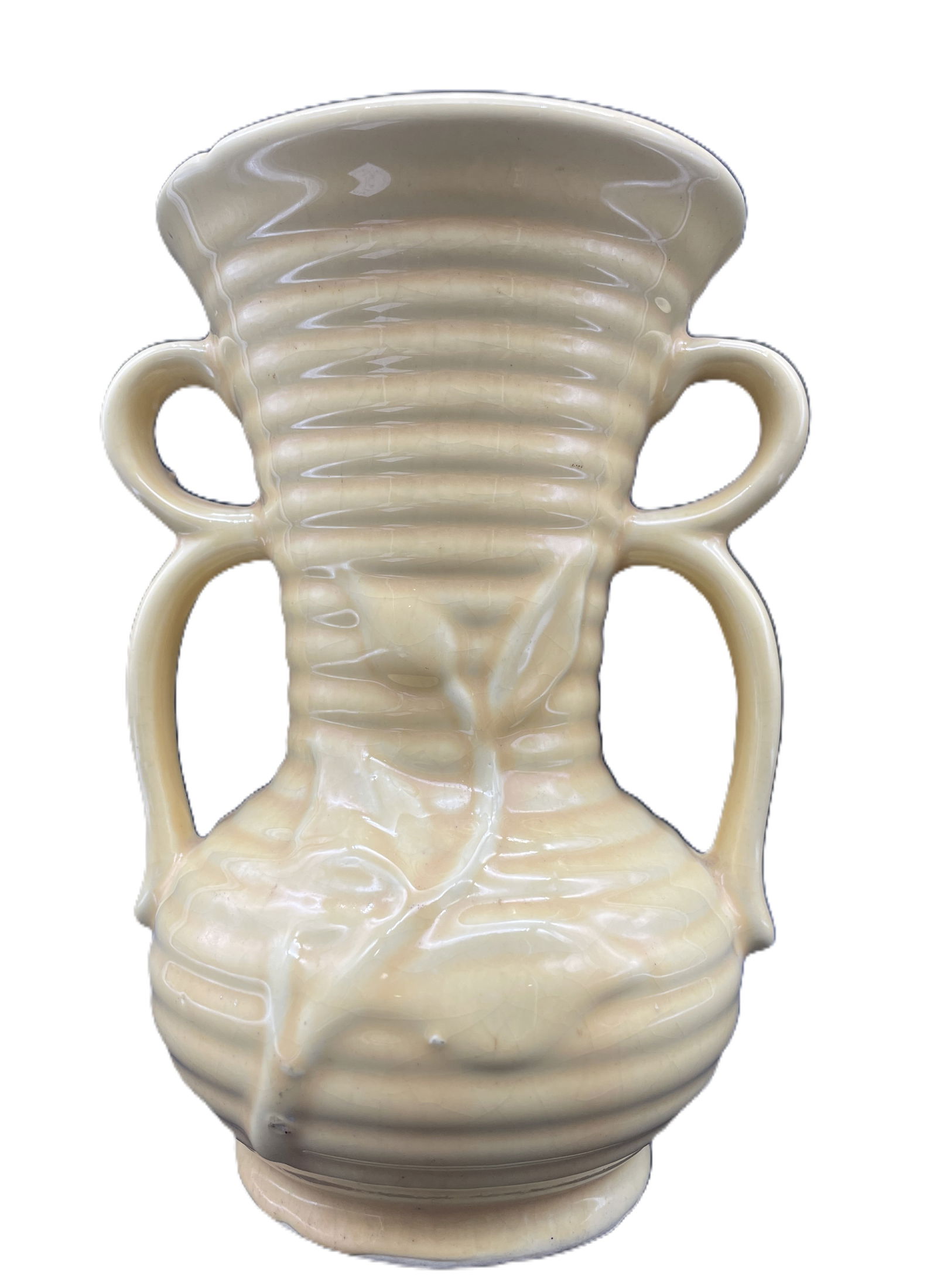 Vintage SHAWNEE RING VASE - 3