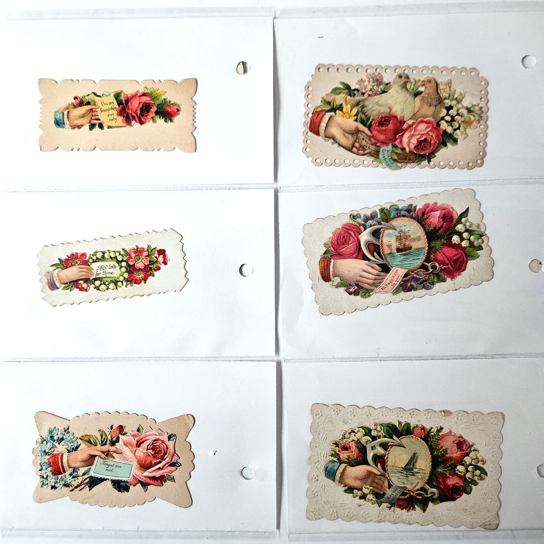 Large Lot Salesman Samples Victorian Calling Cards Over 60 pcs LOT A - 4