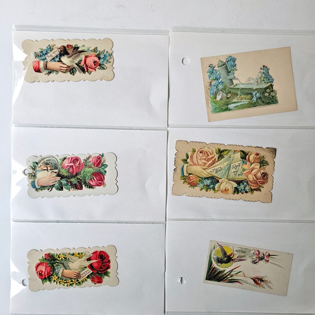 Large Lot Salesman Samples Victorian Calling Cards Over 60 pcs LOT A - 5