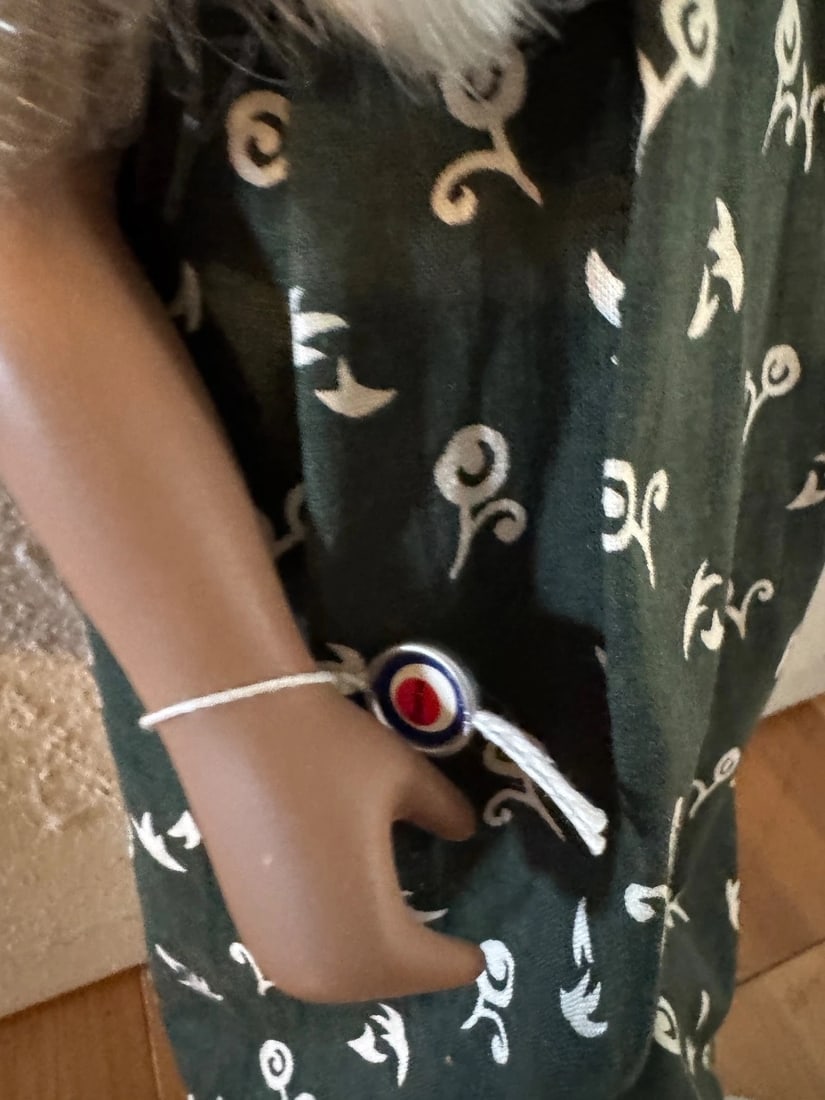 SASHA 16” Doll Long Green Dress, Blonde Trendon England w/box - 3