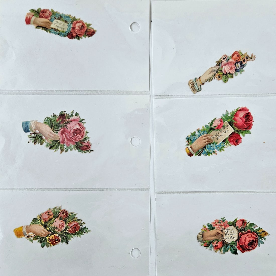 Victorian Calling Cards Salesman Samples Envelopes and Fringed Edge Styles with some Scraps - 2