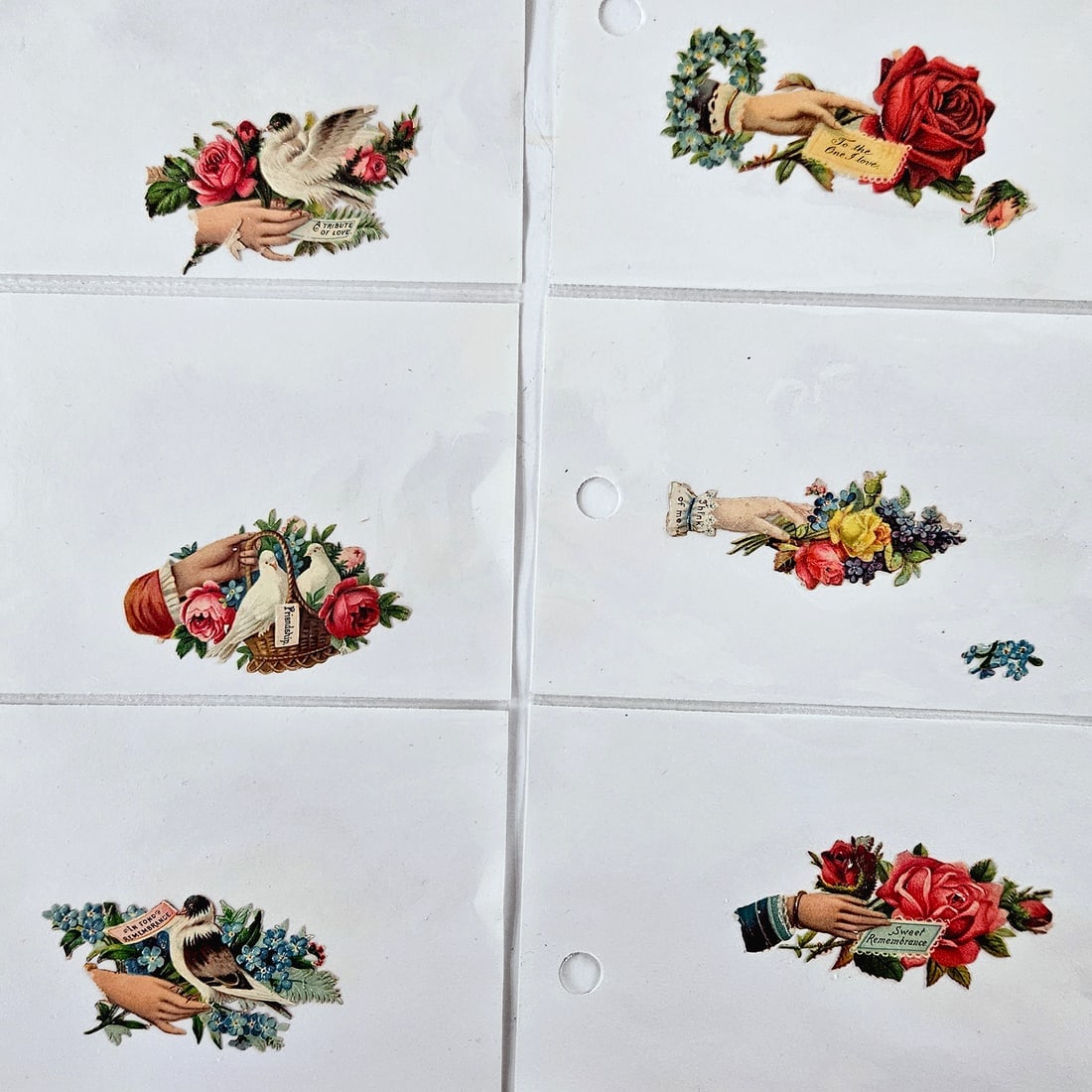 Victorian Calling Cards Salesman Samples Envelopes and Fringed Edge Styles with some Scraps - 3