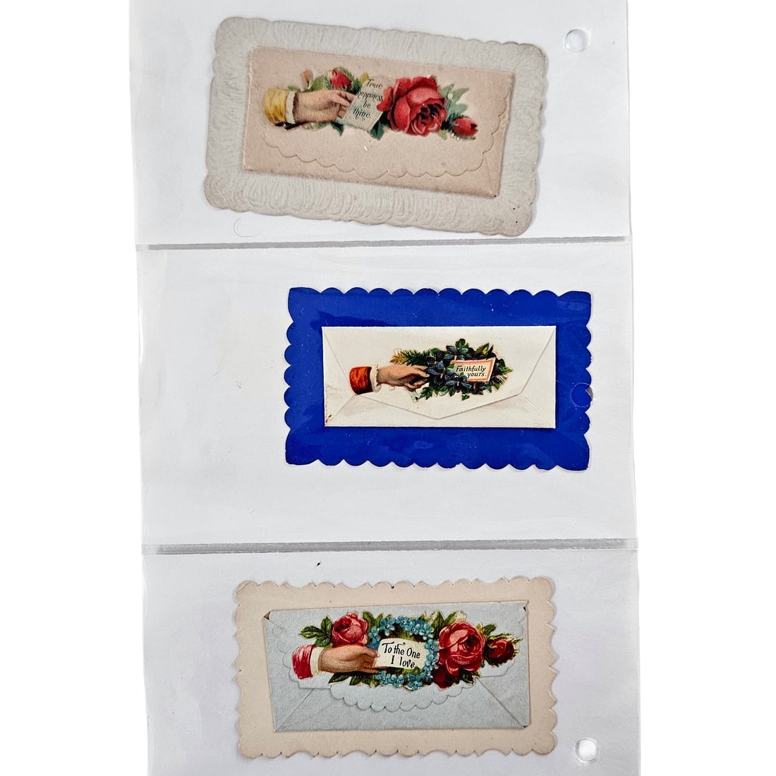 Victorian Calling Cards Salesman Samples Envelopes and Fringed Edge Styles with some Scraps - 8