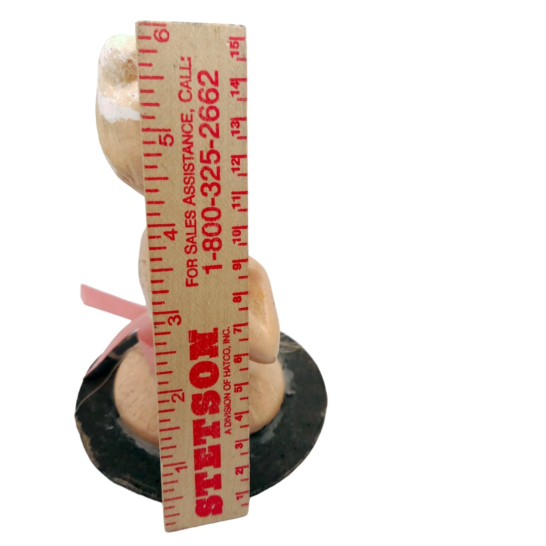 German Wax Over Chalkware Half-doll circa 1925 - 6