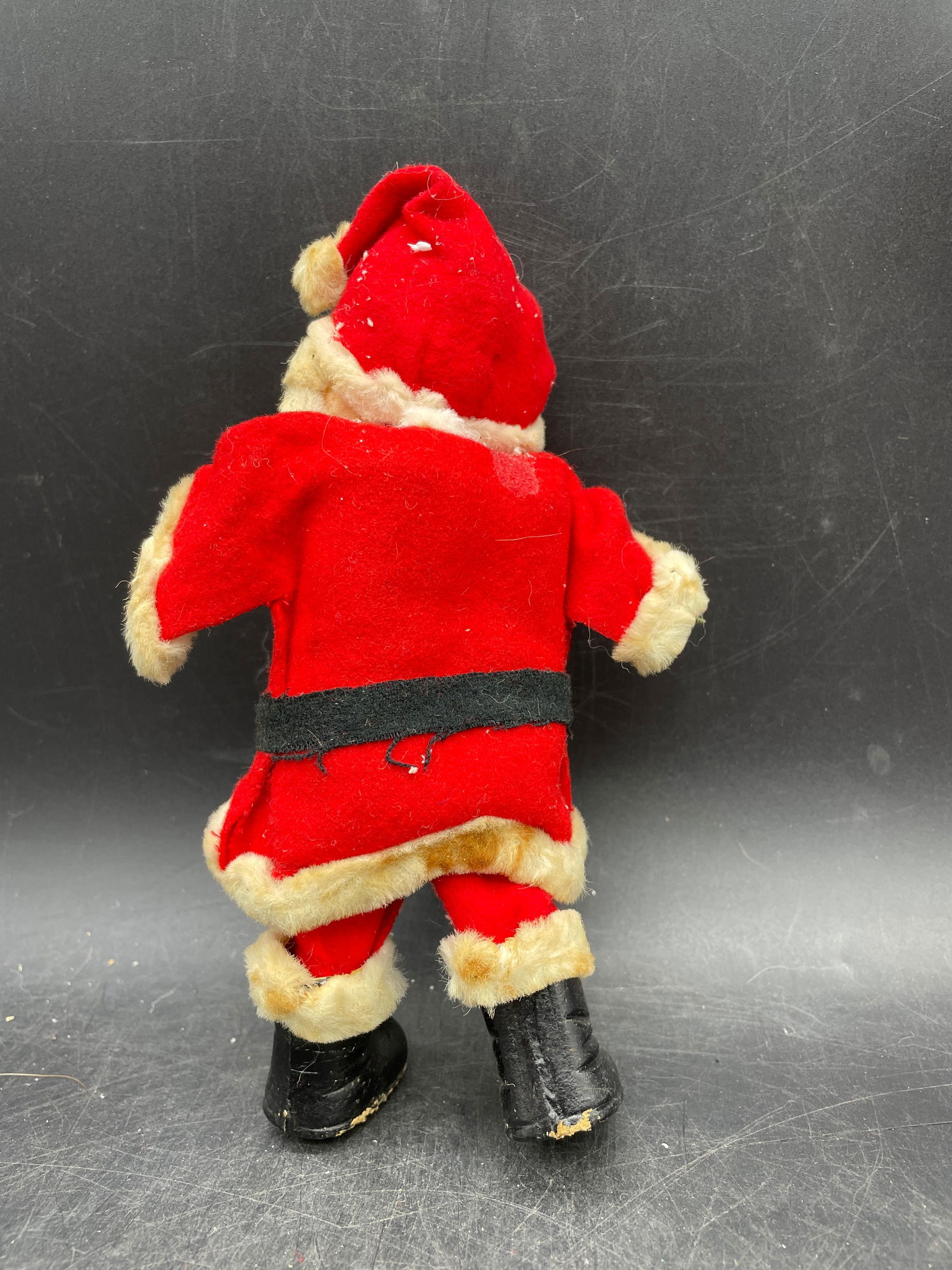 Primitive Folk Art Fabric Santa Retro Christmas - 3