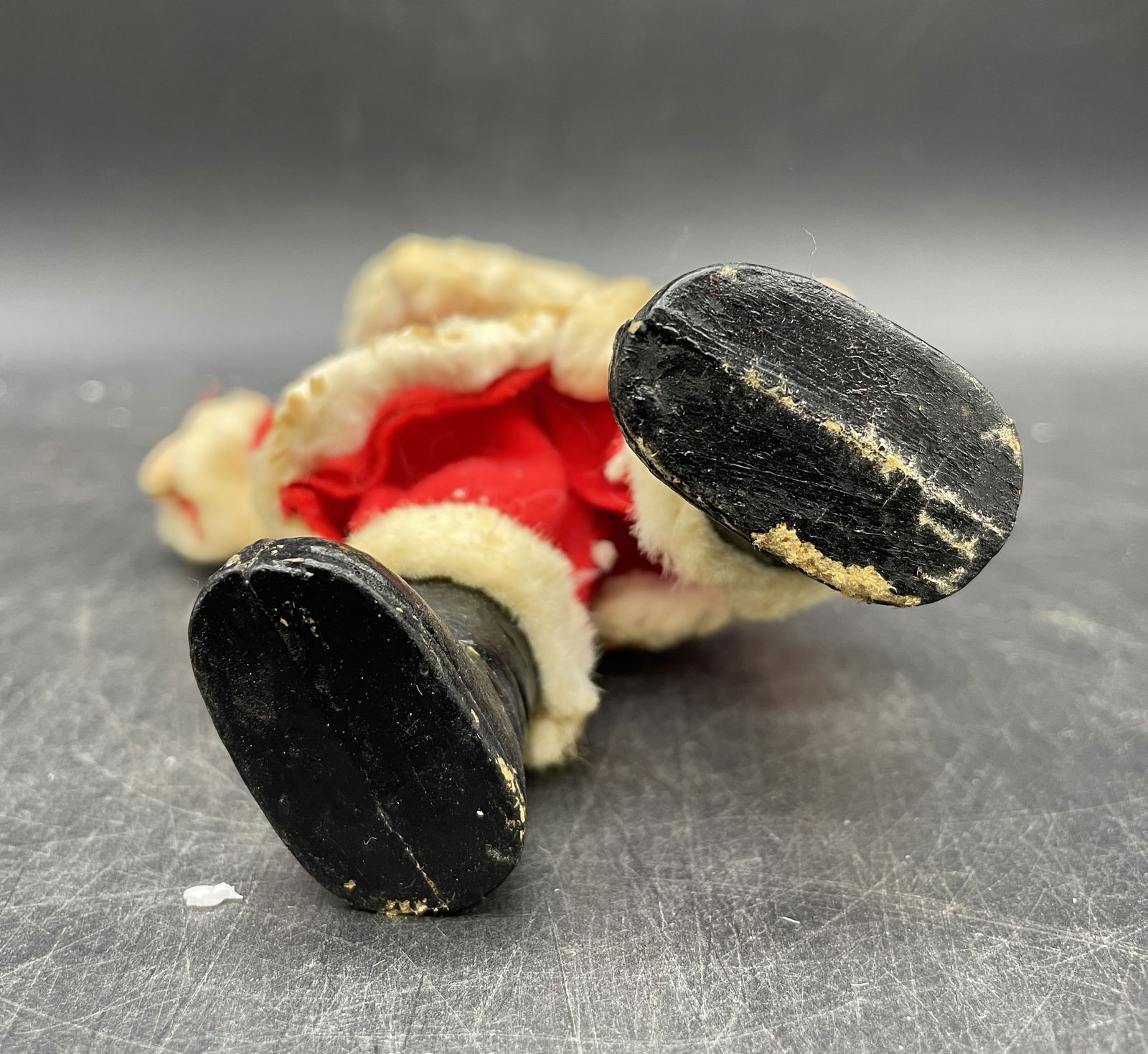 Primitive Folk Art Fabric Santa Retro Christmas - 6