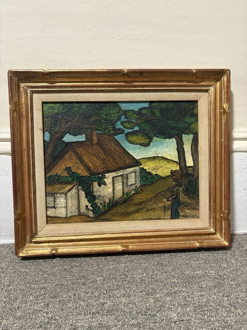 Oil On Board Painting (1 of 4)