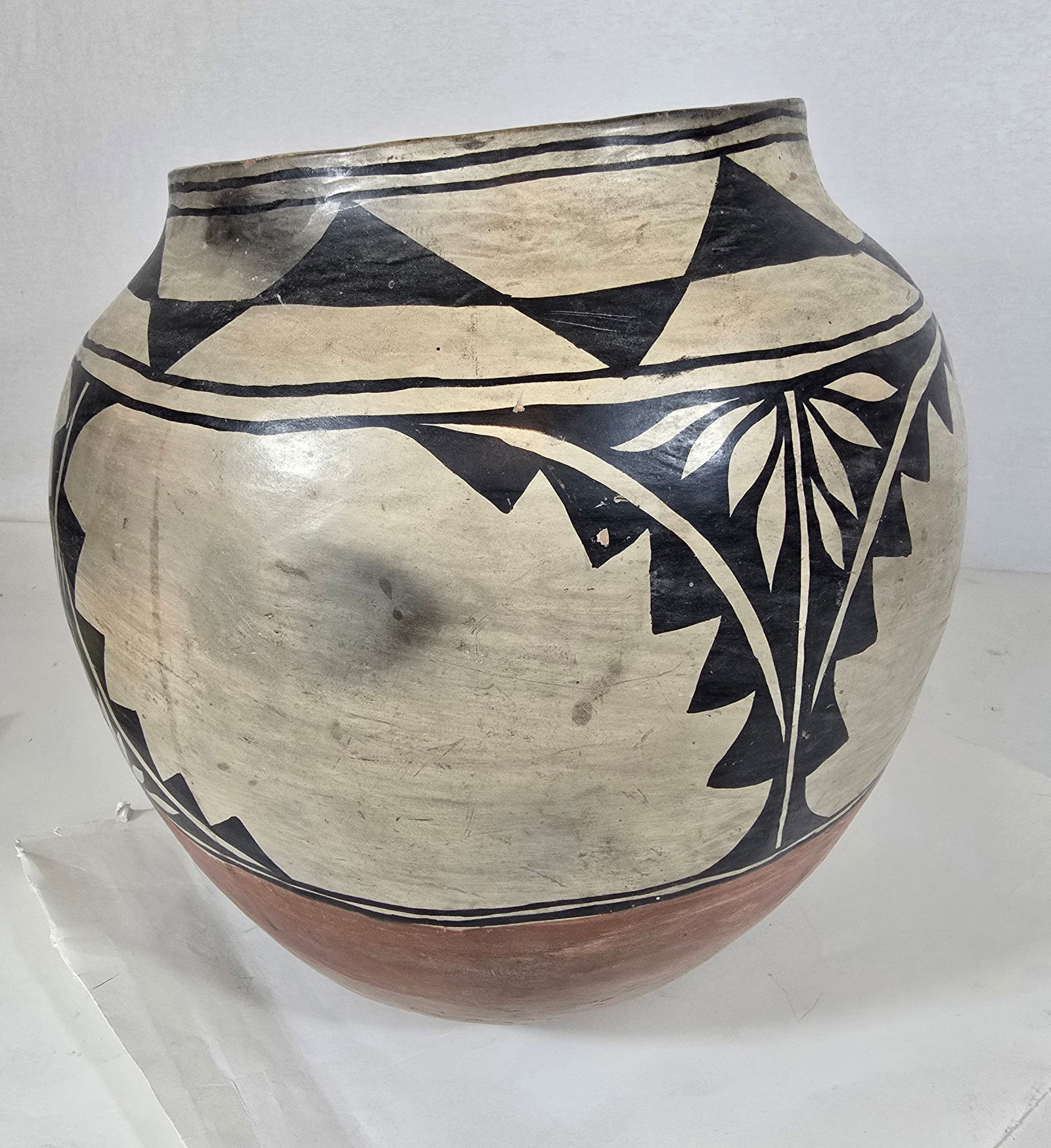 Large Santo Domingo water jar - 3