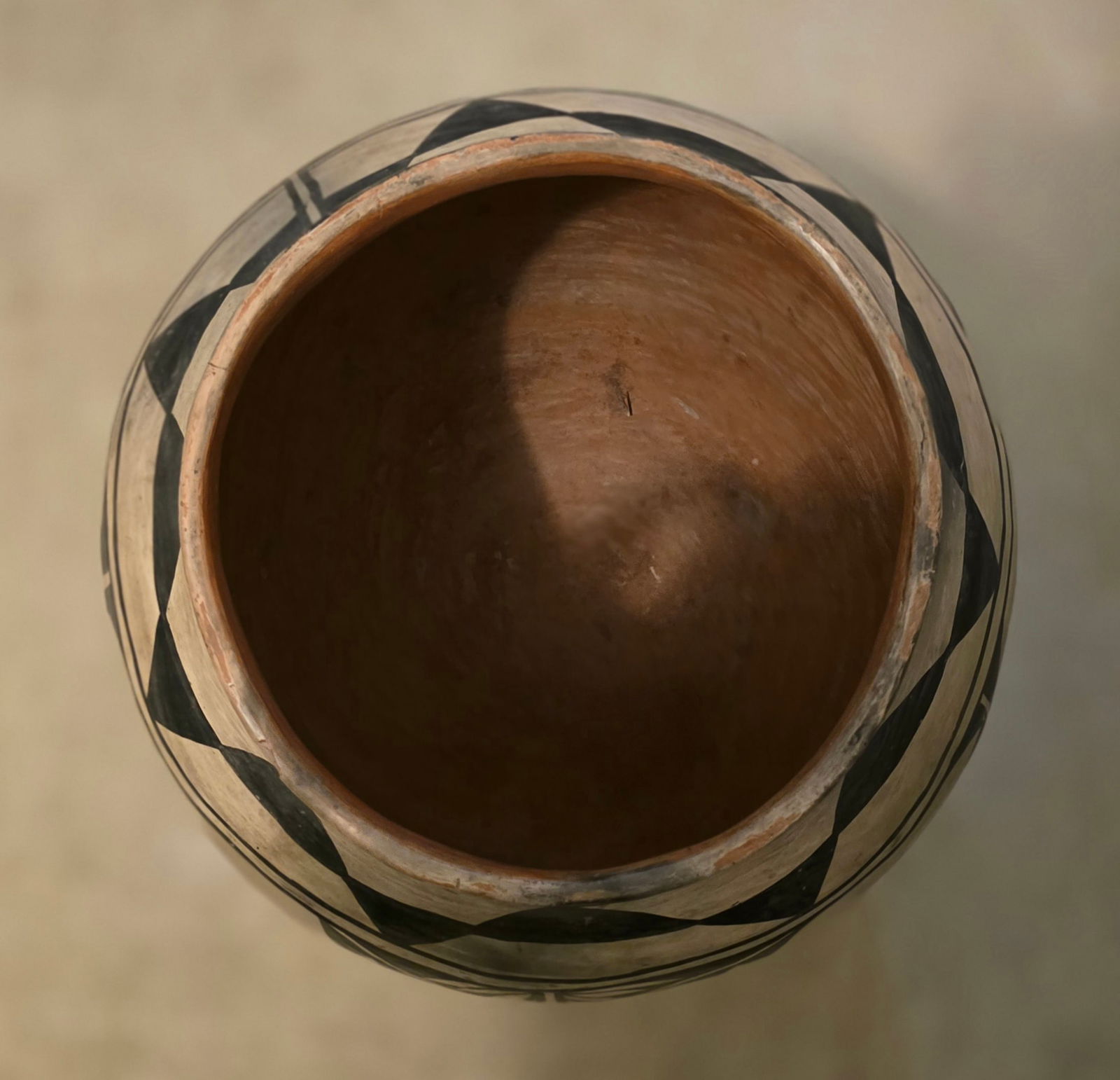 Large Santo Domingo water jar - 5