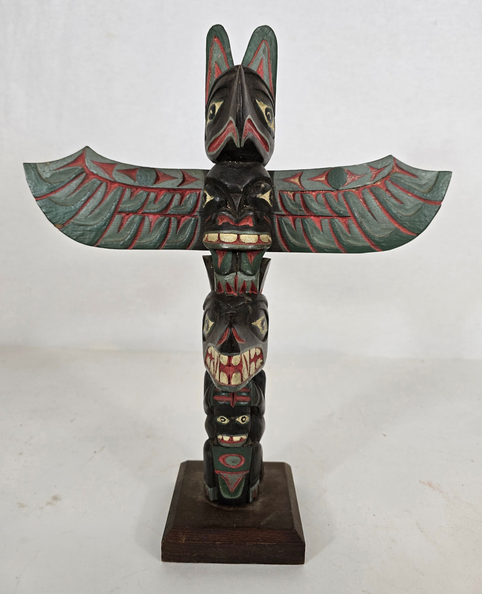 Carved totem pole - 2
