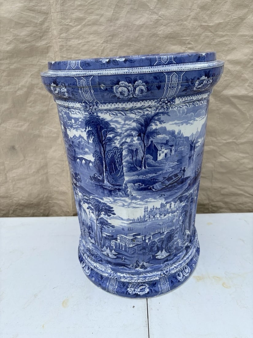 Rare Staffordshire Garden Seat - 2