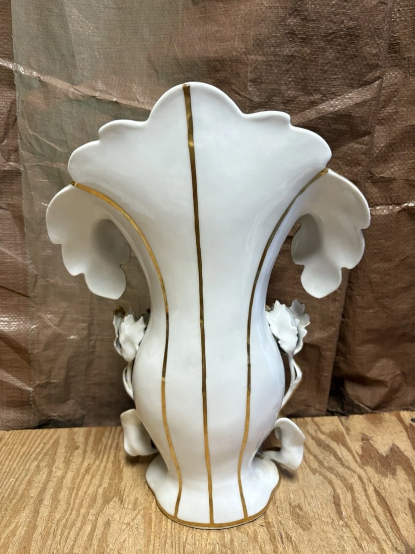 Pr 16 3/4” Paris Porcelain Vases - 4