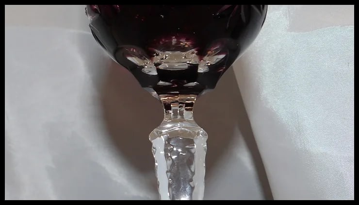 Nachtmann Traube Amethyst Sherry/ Liqueur Glasses - 9