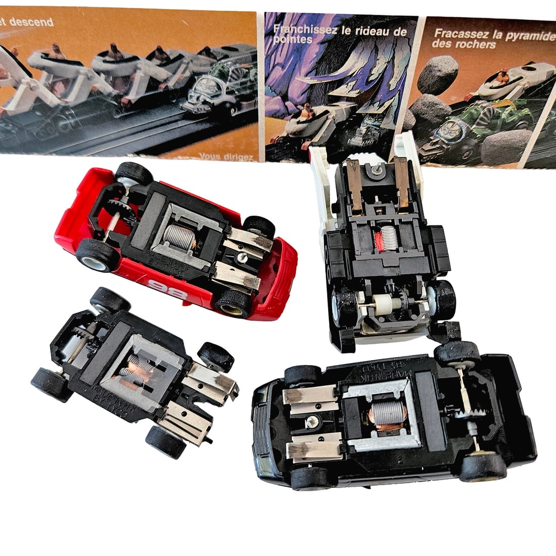 1986 Tyco "Race to the Eye of Thundera" Thundercat Slot Car Set. - 5