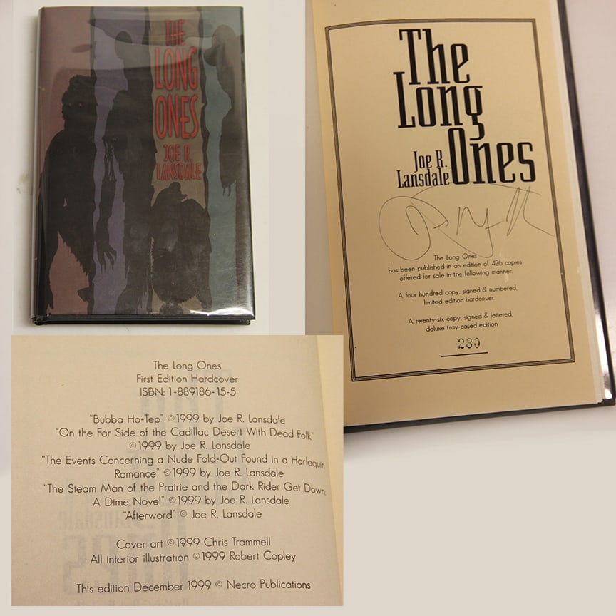 Joe R. Lansdale Hardcover First Editions Set of 7 - 6 SIGNED - 2