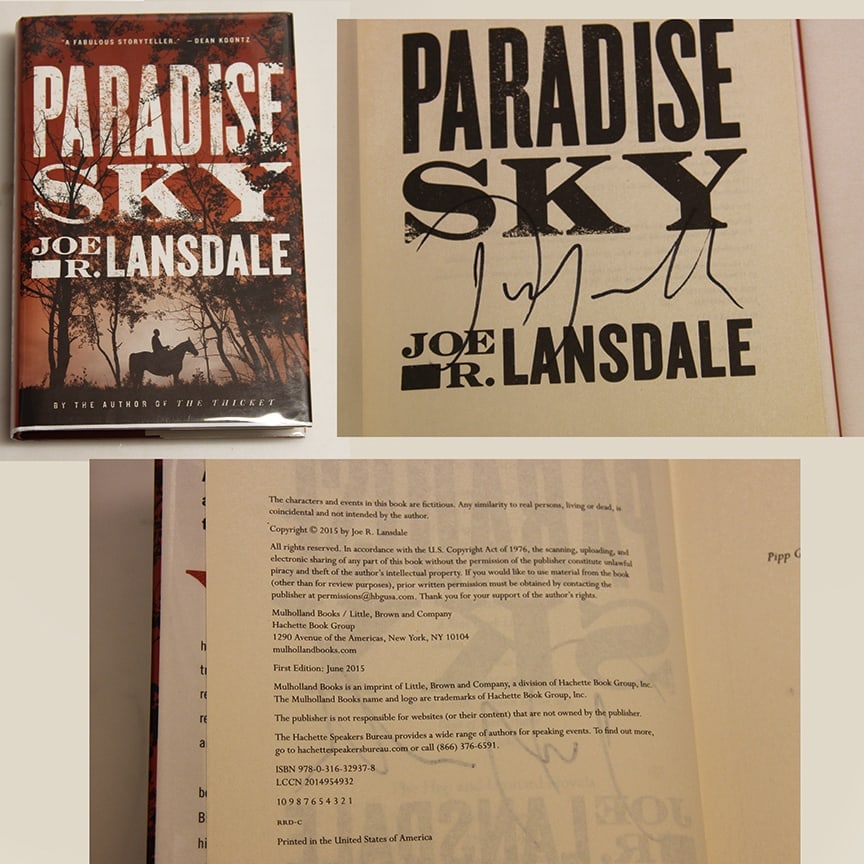 Joe R. Lansdale Hardcover First Editions Set of 7 - 6 SIGNED - 6