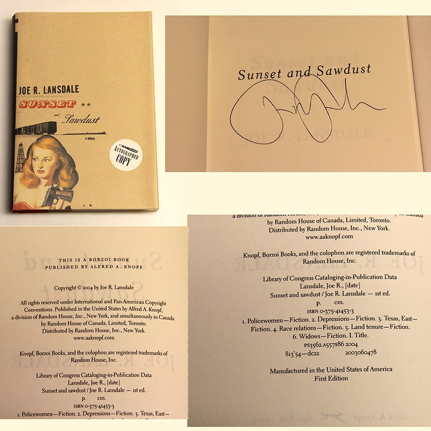 Joe R. Lansdale Hardcover First Editions Set of 7 - 6 SIGNED - 7