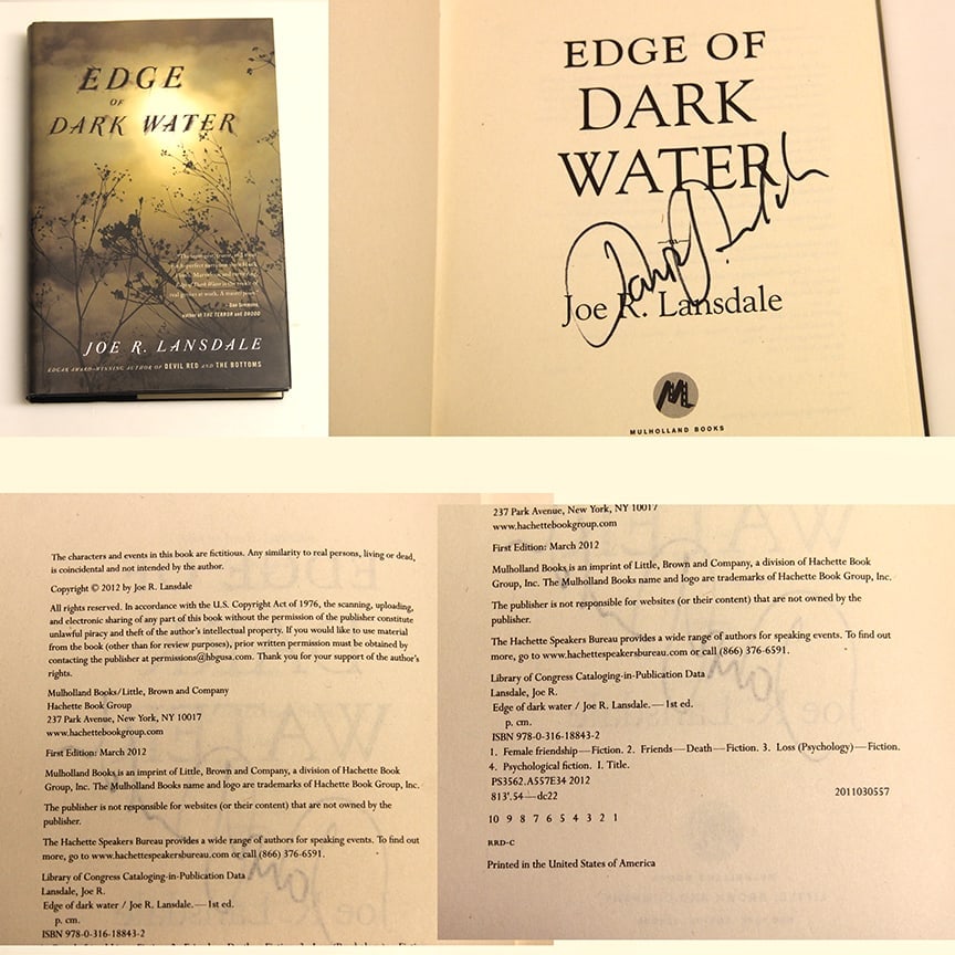 Joe R. Lansdale Hardcover First Editions Set of 7 - 6 SIGNED - 8