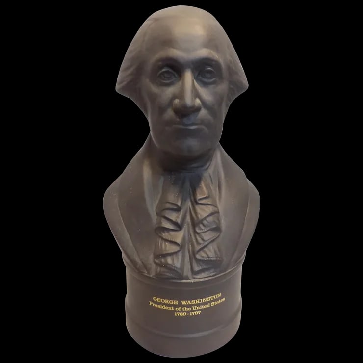 The Wedgwood Limited Black Basalt Limited Edition President- George Washington (1 of 8)