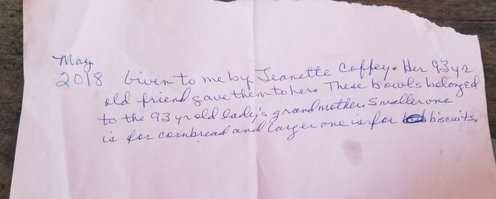 Make-do trencher/bowl, 27" long - 2