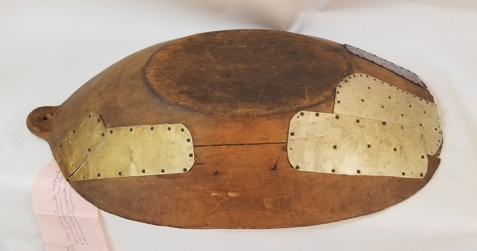 Make-do trencher/bowl, 27" long - 3