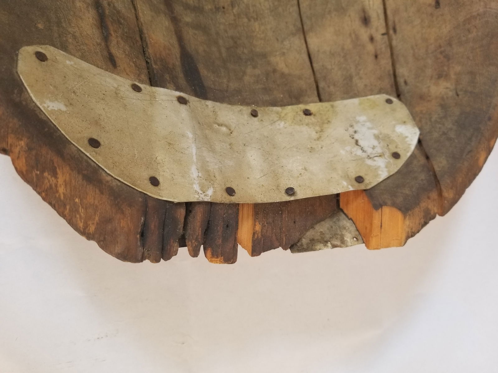 Make-do trencher/bowl, 27" long - 4