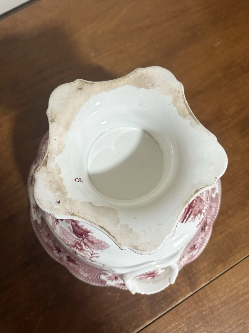 Red Belzoni Staffordshire Compote - 3