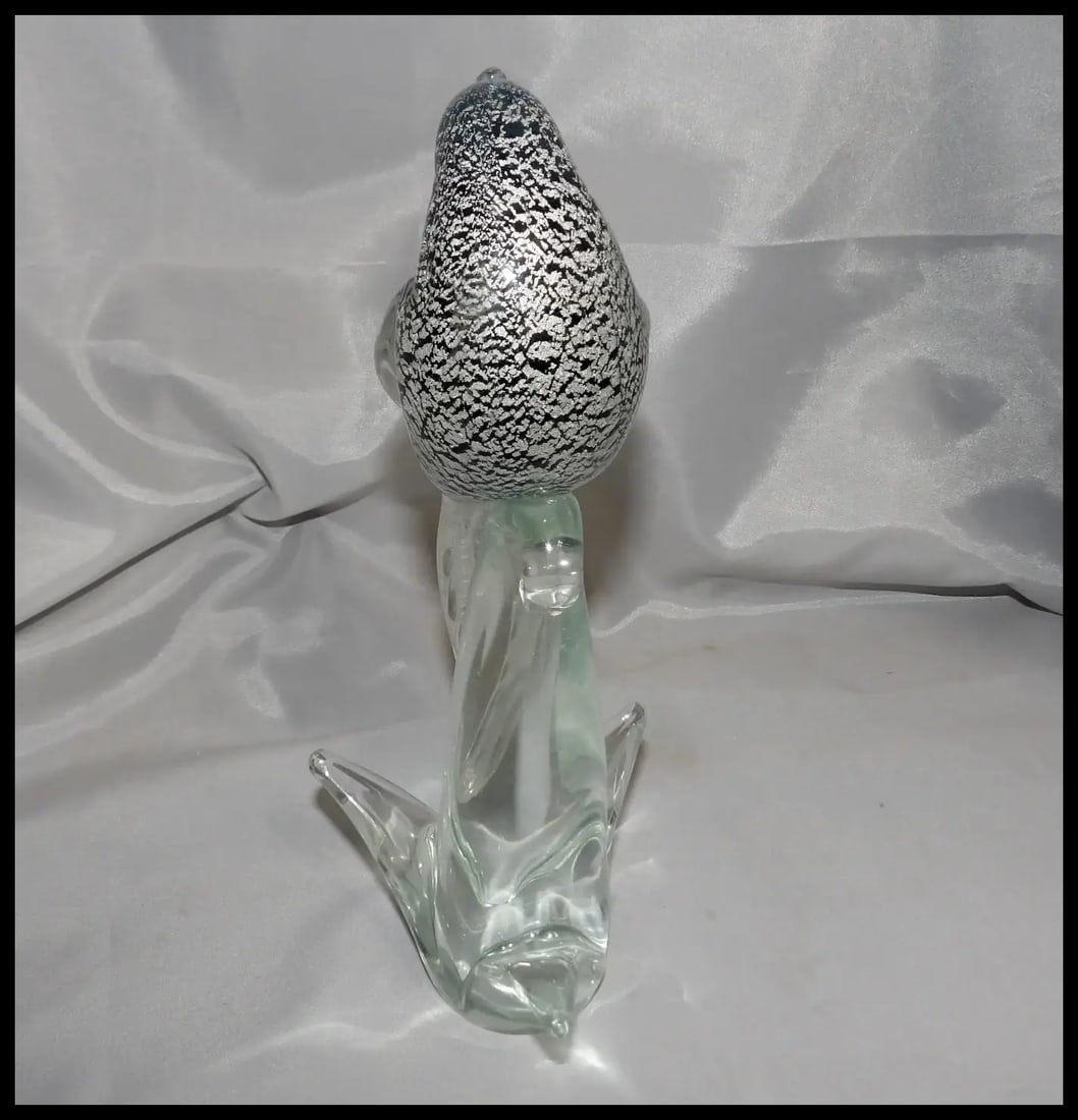 Murano Formia Fischer’s Whydah Glass Sculpture from Exotic Birds of the World - 5