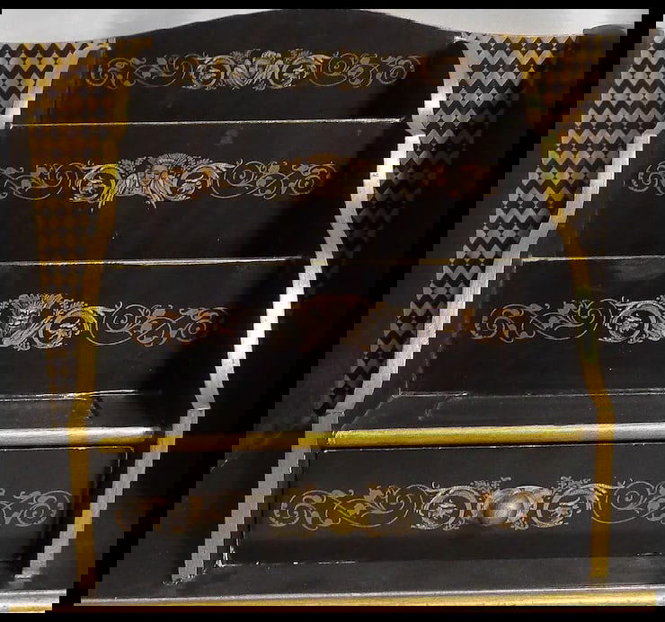 Vintage Ornate Desk Organizer with Drawe - 3